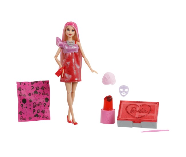 Barbie papusa party unboxed reveal petrecere glam Barbie papusa party unboxed reveal petrecere glam