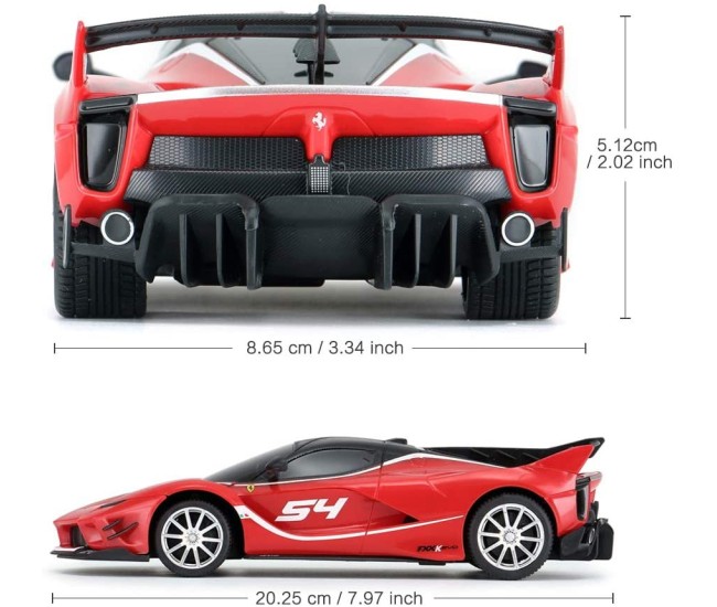 Masina cu telecomanda ferrari fxx k evo scara 1 la 24 Masina cu telecomanda ferrari fxx k evo scara 1 la 24