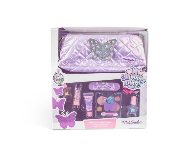 Martinelia shimmer wings trusa de infrumusetare cu penar Martinelia shimmer wings trusa de infrumusetare cu penar