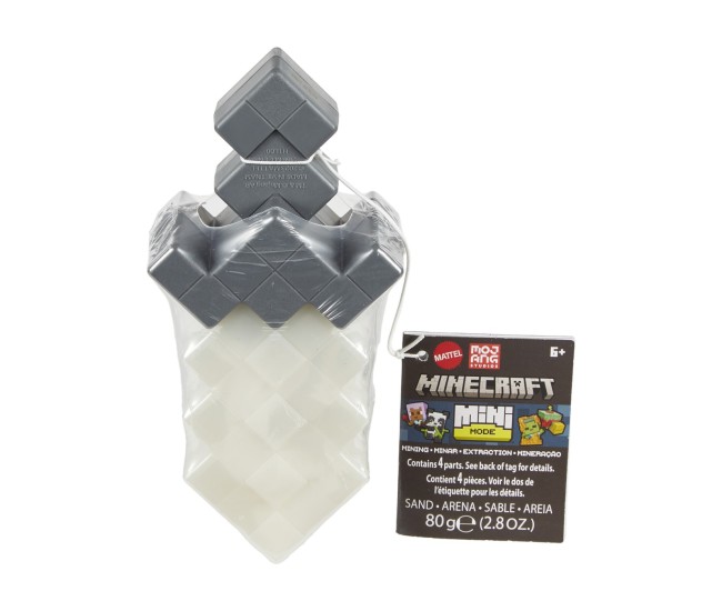 Minecraft mini mode set explorare miniera gri si alb Minecraft mini mode set explorare miniera gri si alb