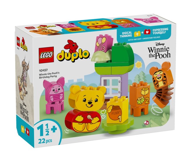 Lego duplo petrecerea de ziua de nastere a lui winnie de plus 10457 Lego duplo petrecerea de ziua de nastere a lui winnie de plus 10457
