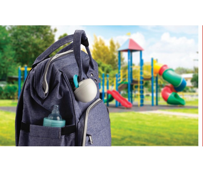 Suport pentru depozitare suzeta, melii, biluta grey&blue Suport pentru depozitare suzeta, melii, biluta grey&blue