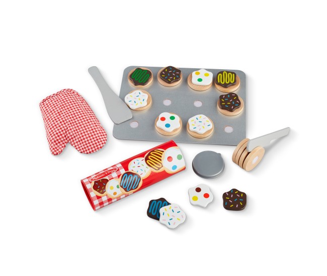 Melissa and doug set de joaca fursecuri din lemn Melissa and doug set de joaca fursecuri din lemn