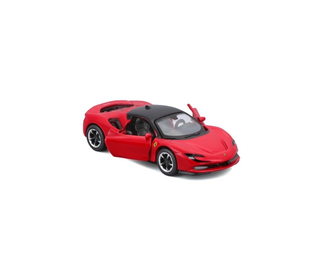 Maisto masinuta metalica speed icons ferrari sf90 stradale rosu scara 1 la 64