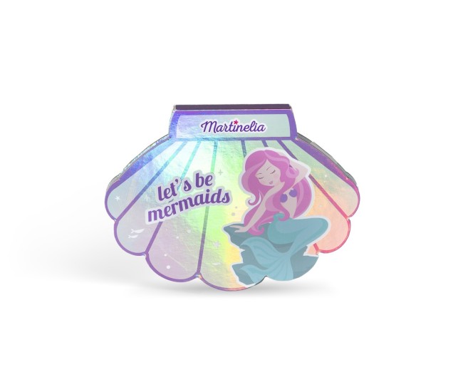 Martinelia lets be mermaids trusa de machiaj in forma de scoica Martinelia lets be mermaids trusa de machiaj in forma de scoica