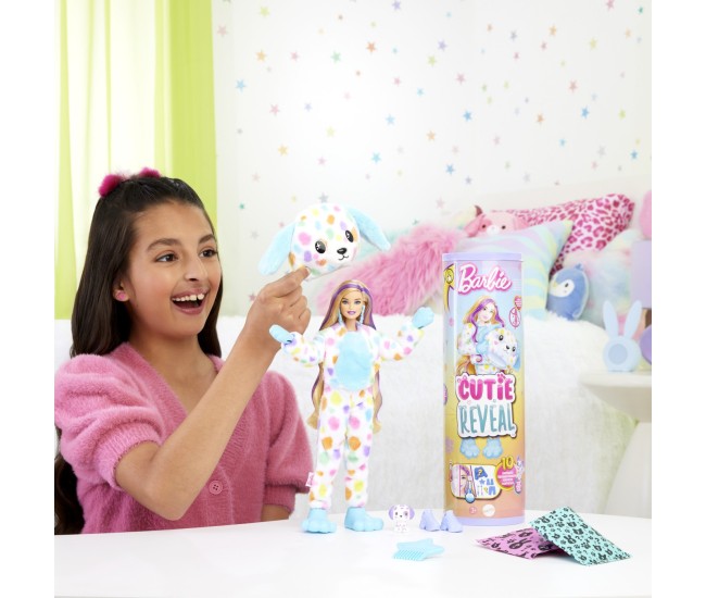 Barbie papusa barbie cutie reveal dalmatian Barbie papusa barbie cutie reveal dalmatian