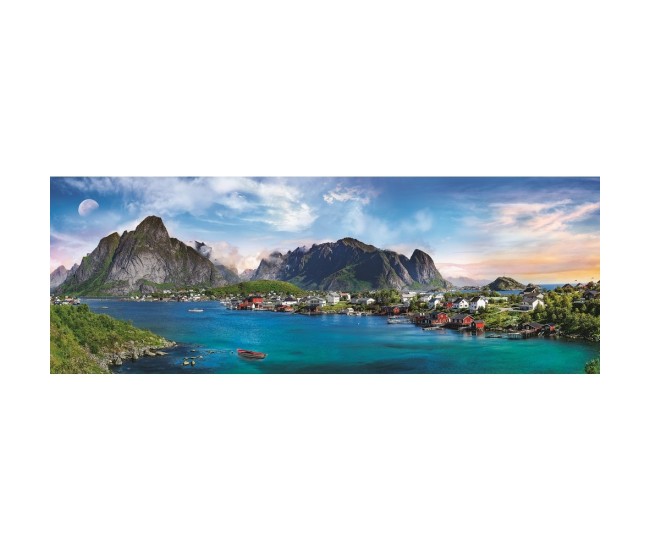 Puzzle trefl panorama 500 arhipelagul norvegian lofoten Puzzle trefl panorama 500 arhipelagul norvegian lofoten