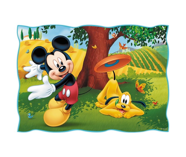 Puzzle trefl 4in1 mickey mouse ziua deosebita Puzzle trefl 4in1 mickey mouse ziua deosebita
