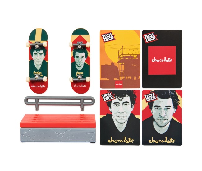 Tech deck pachet cu obstacol fingerboard james Tech deck pachet cu obstacol fingerboard james