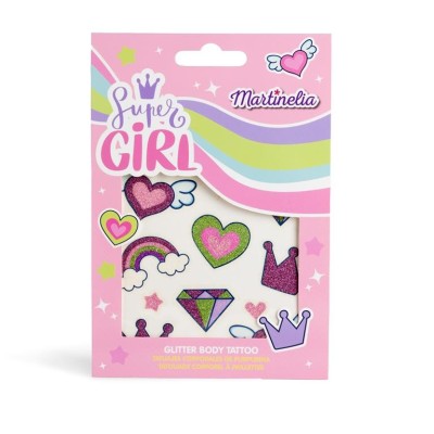 Martinelia super girl tatuaje cu sclipici Martinelia super girl tatuaje cu sclipici