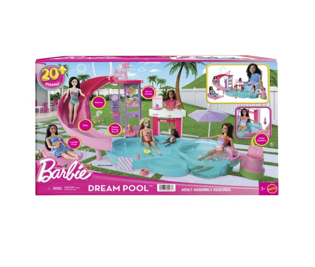 Barbie set de joaca piscina de vis cu accesorii Barbie set de joaca piscina de vis cu accesorii
