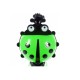 Trotineta malplay buburuza tip scooter cu 3 roti verde Trotineta malplay buburuza tip scooter cu 3 roti verde
