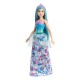 Barbie dreamtopia papusa printesa cu par albastru Barbie dreamtopia papusa printesa cu par albastru