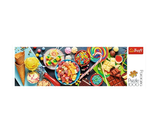 Puzzle trefl 1000 panorama o incantare dulce Puzzle trefl 1000 panorama o incantare dulce