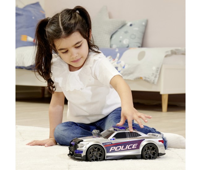 Dickie toys masina de politie street force cu lumini si sunete 33cm Dickie toys masina de politie street force cu lumini si sunete 33cm