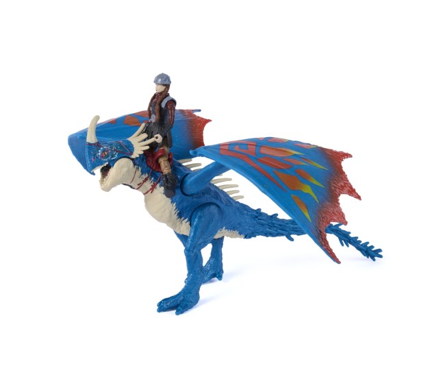 Cum sa iti dresezi dragonul incercarea flacarii set dragon deadly nadder si figurina astrid