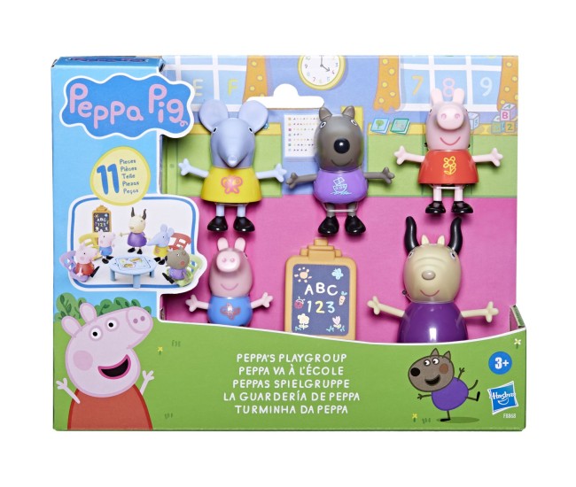 Peppa pig peppa si prietenii la scoala
