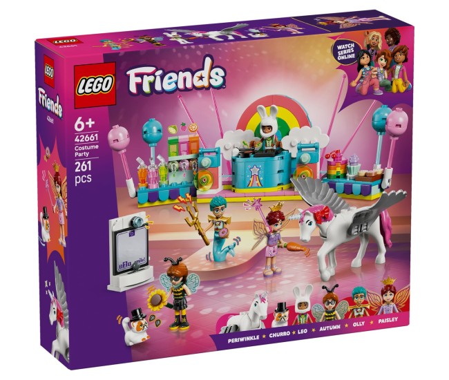 Lego friends bal mascat cu unicornul si zana 42661 Lego friends bal mascat cu unicornul si zana 42661
