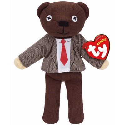 Plus ty 15cm beanie babies ursuletul lui mr bean