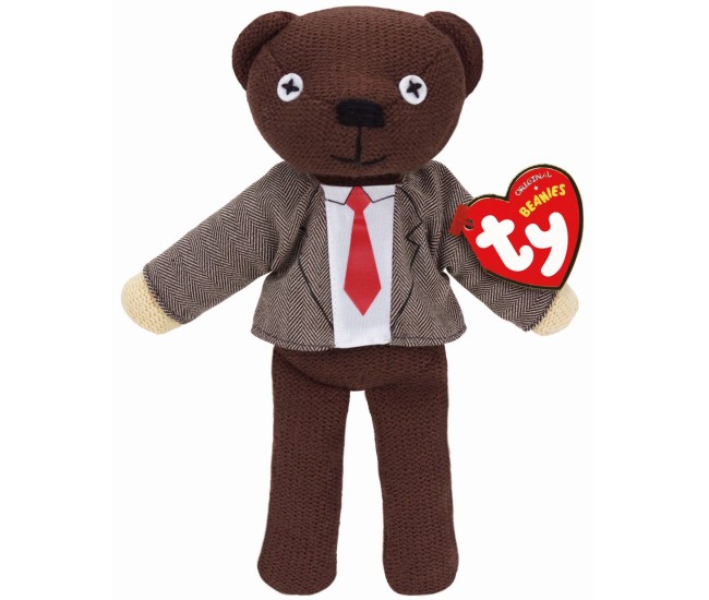 Plus ty 15cm beanie babies ursuletul lui mr bean Plus ty 15cm beanie babies ursuletul lui mr bean
