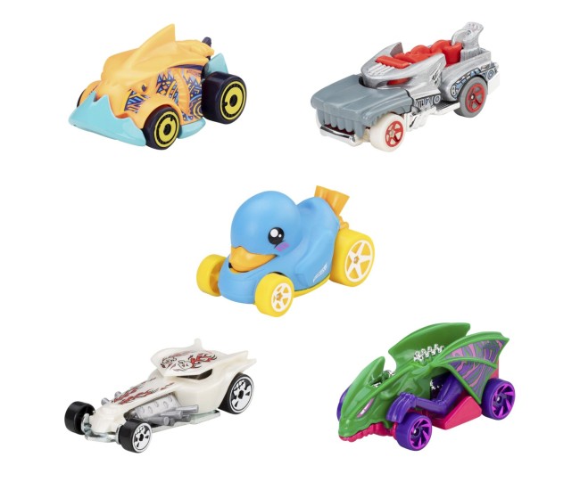 Set 5 masini hot wheels street beasts