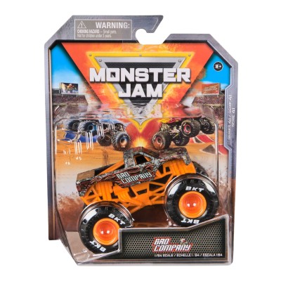 Monster jam masinuta metalica bad company scara 1 la 64