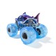 Monster jam masinuta metalica megalodon mov scara 1 la 64 Monster jam masinuta metalica megalodon mov scara 1 la 64