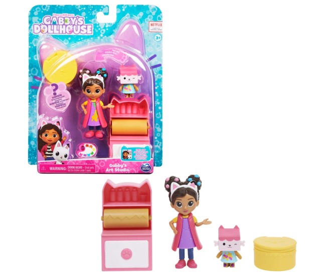 Gabbys dollhouse set studioul de arta al lui gabby Gabbys dollhouse set studioul de arta al lui gabby