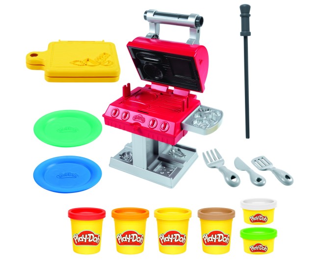 Play-doh set gratar cu forme si stampile Play-doh set gratar cu forme si stampile