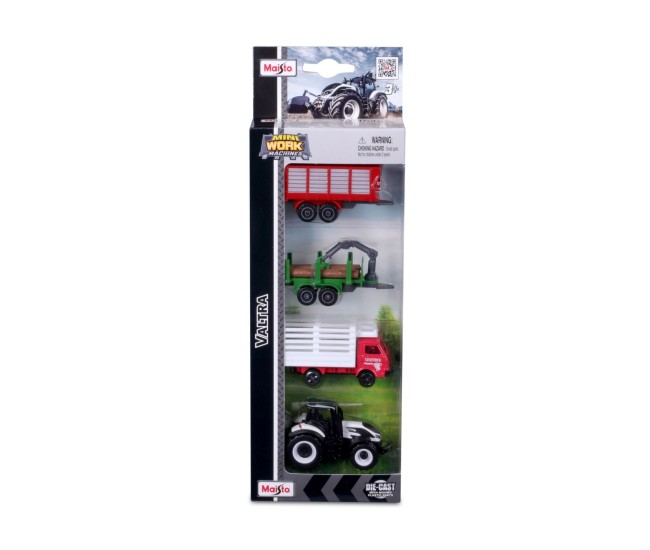 Maisto set 4 utiliaje agricole valtra Maisto set 4 utiliaje agricole valtra