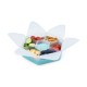 Cutie snack hexagon snackle 6 compartmente, melii, blue