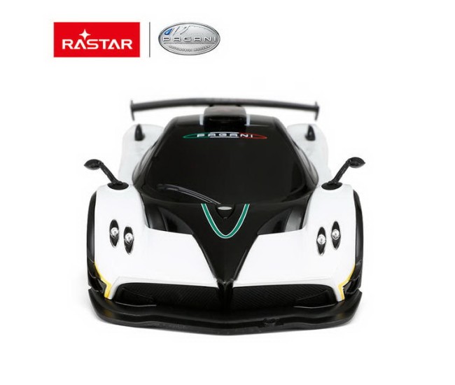 Masina cu telecomanda pagani zonda r alb cu scara 1 la 24