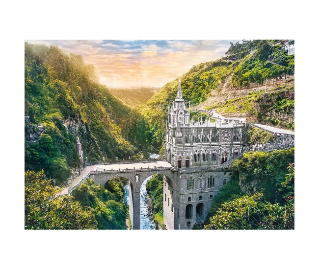 Puzzle trefl 1000 sanctuarul las lajas columbia Puzzle trefl 1000 sanctuarul las lajas columbia