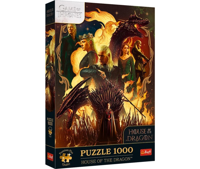 Puzzle trefl 1000 premium plus game of thrones casa dragonului Puzzle trefl 1000 premium plus game of thrones casa dragonului