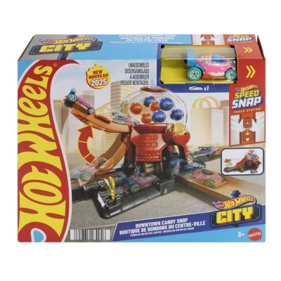 Hot wheels city magazin de bomboane