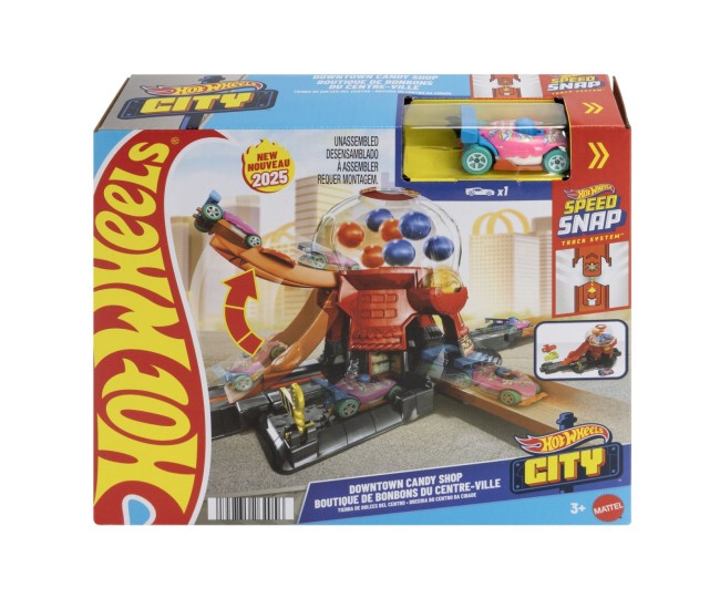 Hot wheels city magazin de bomboane Hot wheels city magazin de bomboane