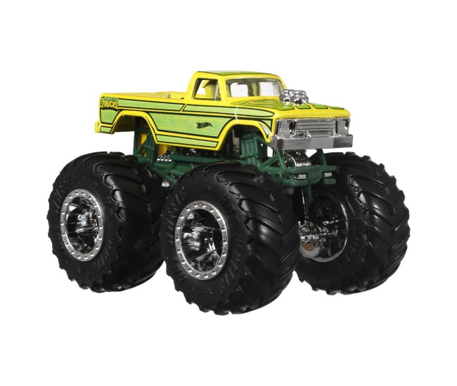 Hot wheels monster truck si masinuta metalica midwest madness Hot wheels monster truck si masinuta metalica midwest madness