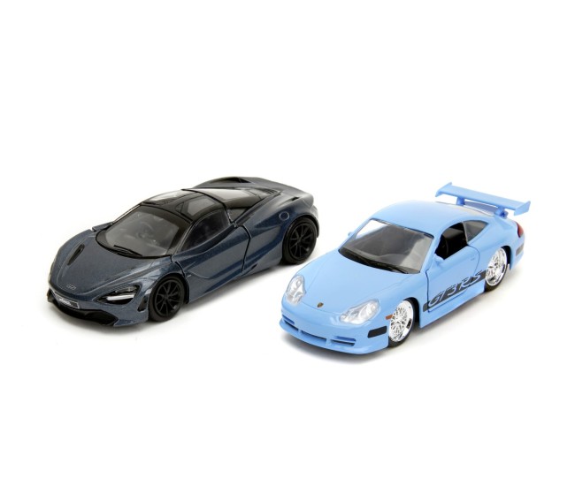 Jada fast and furious legacy set 2 masinute metalice porsche 911 gt3 rs si mclaren 720s scara 1:32 Jada fast and furious legacy set 2 masinute metalice porsche 911 gt3 rs si mclaren 720s scara 1:32