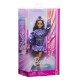 Barbie deluxe style papusa barbie rochie albastru metalizat Barbie deluxe style papusa barbie rochie albastru metalizat