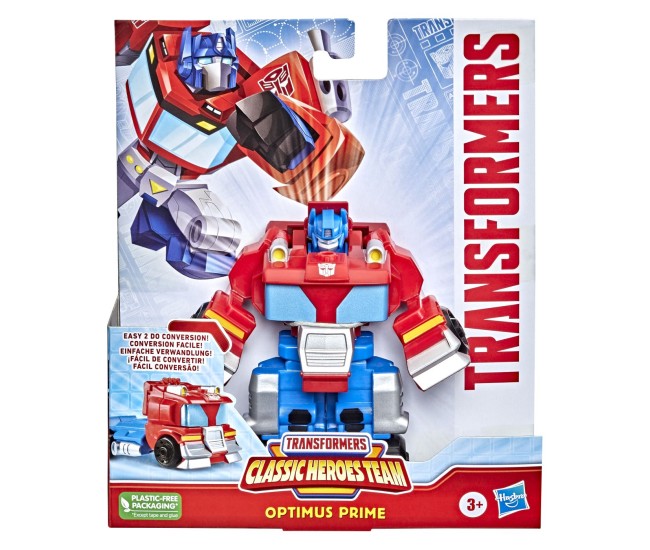 Transformers classic heroes team robot optimus prime transformabil