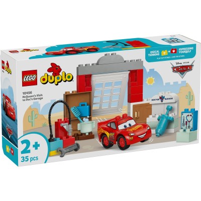 Lego duplo vizita lui mcqueen la garajul lui doc 10456