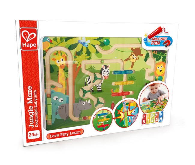 Hape labirint magnetic jungla Hape labirint magnetic jungla