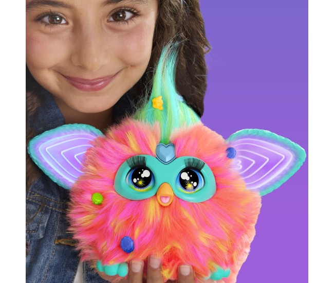 Furby jucarie de plus interactiva furby multicolor Furby jucarie de plus interactiva furby multicolor
