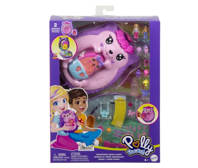 Polly pocket set gentuta ariciul mama si puiul Polly pocket set gentuta ariciul mama si puiul