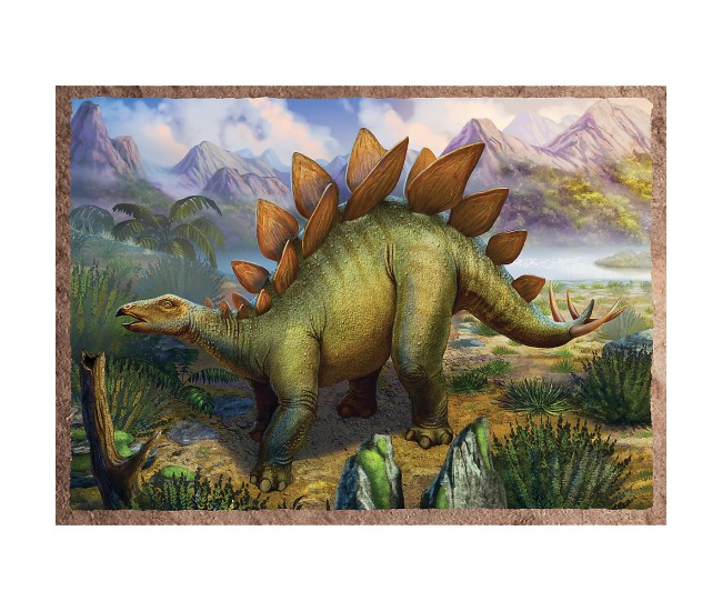 Puzzle trefl 4in1 dinozaurii interesanti Puzzle trefl 4in1 dinozaurii interesanti