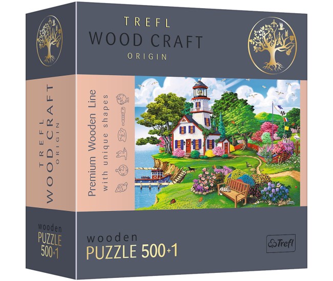 Puzzle trefl din lemn 500+1 piese portul in timpul verii Puzzle trefl din lemn 500+1 piese portul in timpul verii