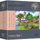 Puzzle trefl din lemn 500+1 piese portul in timpul verii Puzzle trefl din lemn 500+1 piese portul in timpul verii