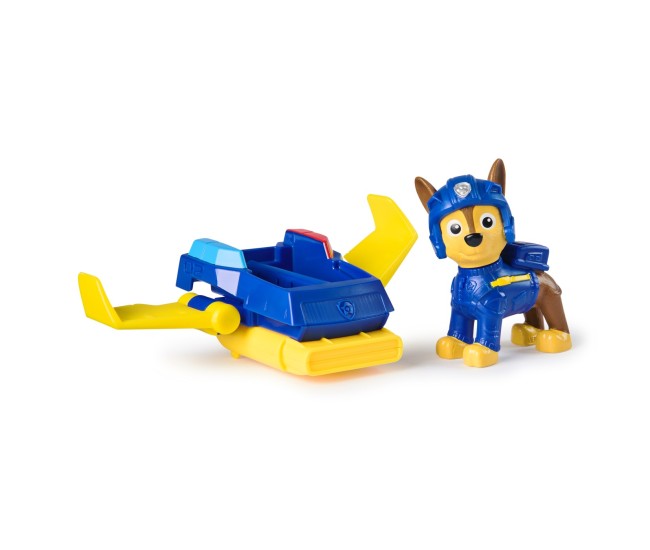 Patrula catelusilor action pups set vehicul de salvare hoverboard si figurina chase 5 cm Patrula catelusilor action pups set vehicul de salvare hoverboard si figurina chase 5 cm