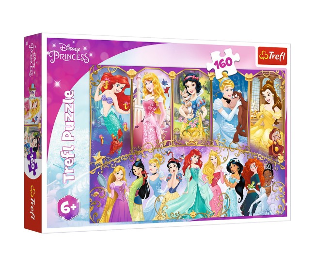 Puzzle 160 portretele printeselor Puzzle 160 portretele printeselor