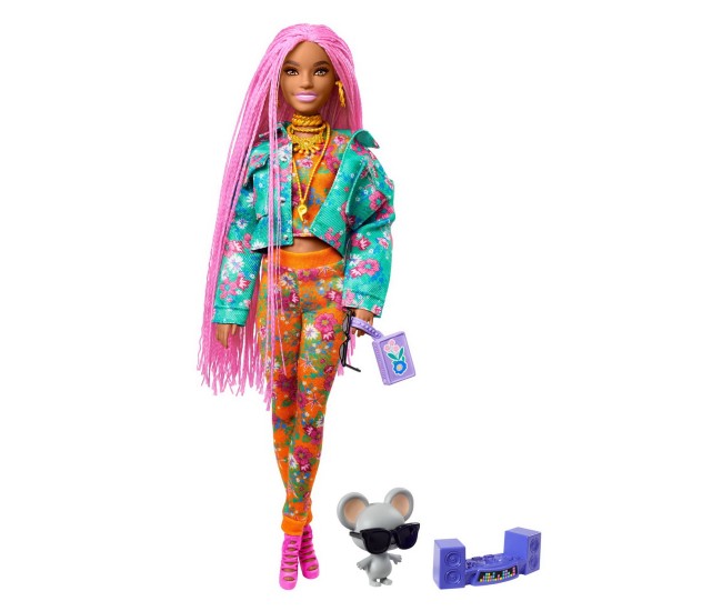 Papusa barbie extra style codite impletite Papusa barbie extra style codite impletite
